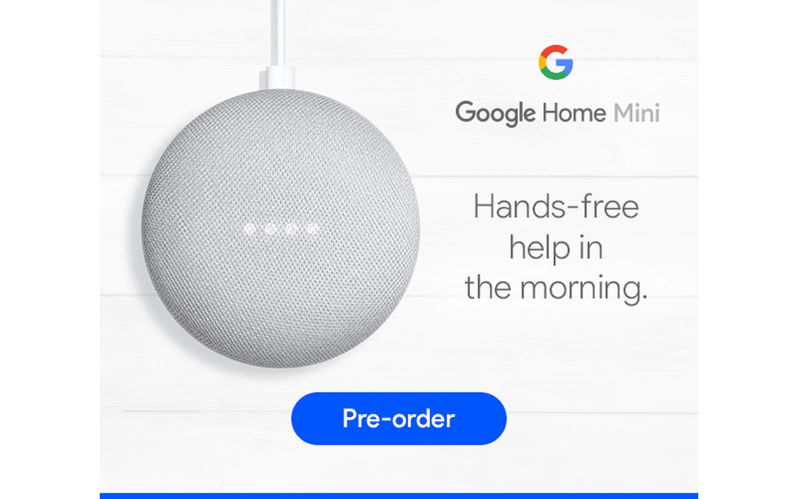 Google Home Mini Advertising Campaign